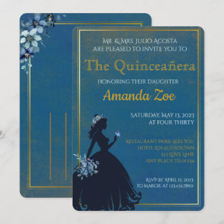 Einladung zur Quinceañera
