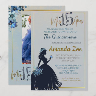 Einladung zur Quinceañera