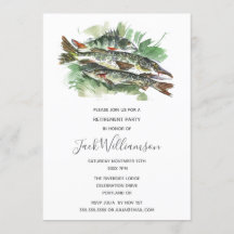 Einladung zur Ruheständigung Party | Fischerei