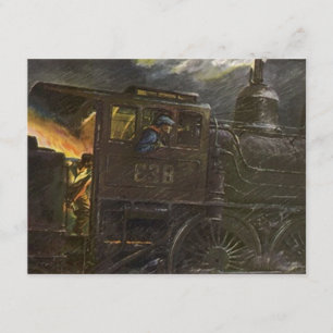 Einladung zur Ruhestandsfeier RR-Dampflokomotive