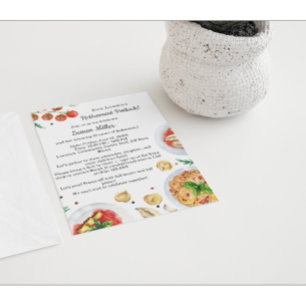 Einladung zur Ruhestandsparty-Potluck