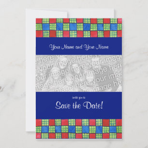 Einladung zur "Save the Date" Fotokarte für Schwul