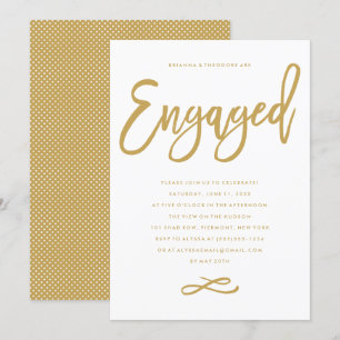 Einladung zur schicken Hand