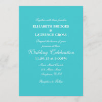 Einladung zur Schlichten Hochzeit