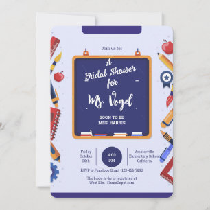 Einladung zur Schule Chalkbord