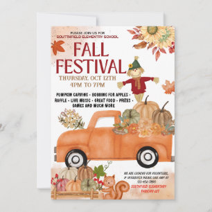 Einladung zur Schule Fall Festival