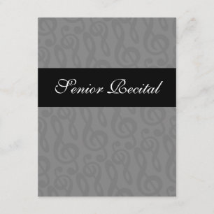 Einladung zur Senior Music Erwägungsgrund