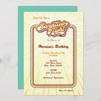 Einladung zur siebziger Nacht