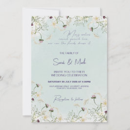 Einladung zur Sommerhochzeit: Blumen, Solomon-Lied