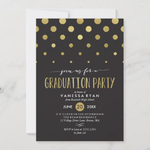 Einladung zur Sparkle Dots Graduation Party