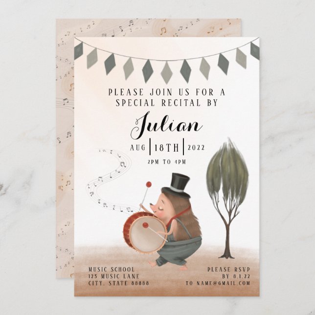 Einladung zur Trommelofenbildung (Vorne/Hinten)