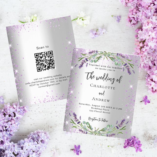 Einladung zur UAWG QR zum Hochzeitspaziergang Flyer (Von Creator hochgeladen)