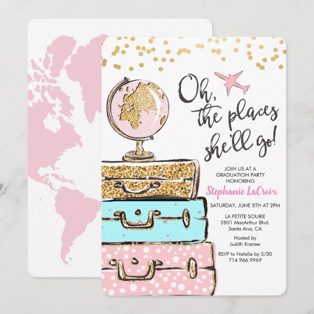 Einladung zur Veranstaltung von Reiseveranstaltung (Vorne/Hinten)