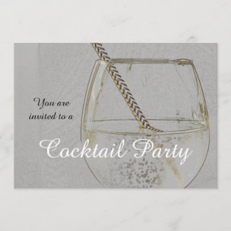 Einladung zur Vintage-Cocktailparty
