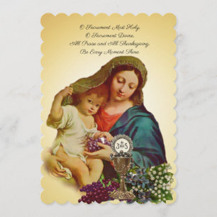 Einladung zur Vintagen Kommunion