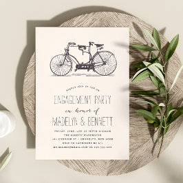 Einladung zur Vintagen Tandem-Fahrradfahrer
