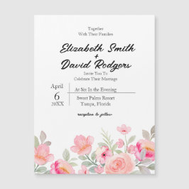 Einladung zur vollblütigen Blütenhochzeit