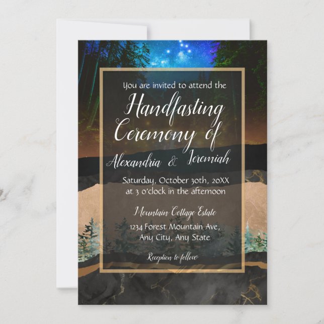 Einladung zur Waldbewirtschaftung (Vorderseite)