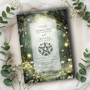 Einladung zur Waldhochzeit