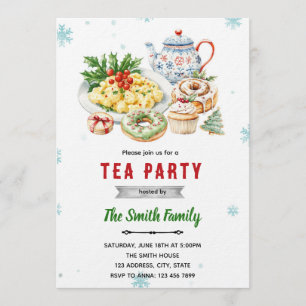 Einladung zur Weihnachtsbrunchparty