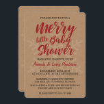 Einladung zur Weihnachtsdusche<br><div class="desc">Unsere Merry Little Baby Dusche Einladung ist ein sicherer Hit für einen Urlaub mit der Babydusche! Winterbabys bringen viel Beifall in die Urlaubssaison und das lädt zum Set einer fröhlichen Babydusche ein.</div>