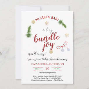 Einladung zur Weihnachtsdusche