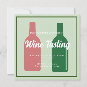 Einladung zur Weinprobe