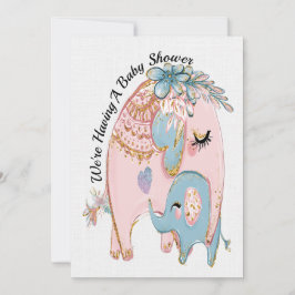 Einladung zur wertvollen Babydusche