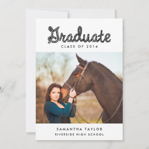 Einladung zur Western Themed Graduation Party