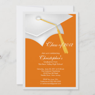 Einladung zur White Grad Graduation Party