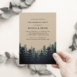 Einladung zur "Winter Forest Engagement Party"