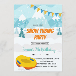 Einladung zur Winter-Schlauchbootparty