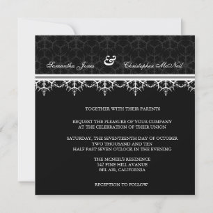 Einladung zur Zierhochzeit