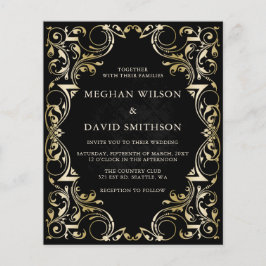 Einladung zur Zierkapelle Black Gold