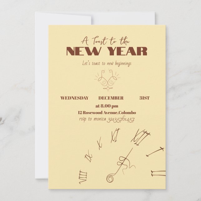 Einladungen (Vorderseite)