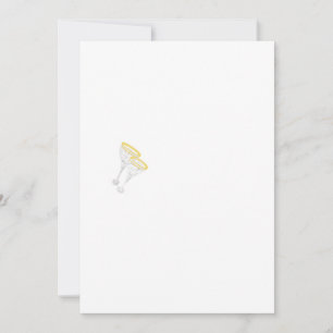 Einladungen & Ankündigungen : Champagnergläser