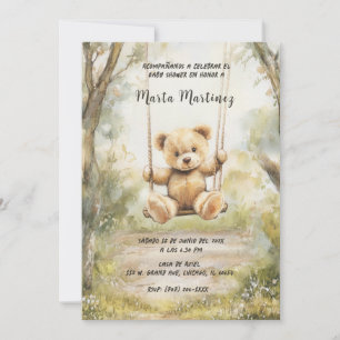 Einladungen Baby Shower vintage zum Ausdrucken