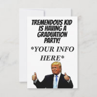 EINLADUNGEN DER DONALD TRUMP SCHULE