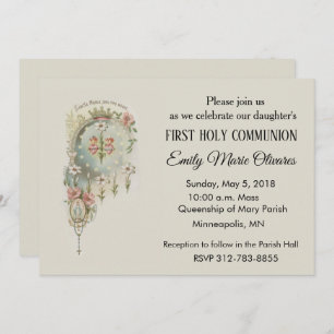 Einladungen der Ersten Heiligen Kommunion durch Mä