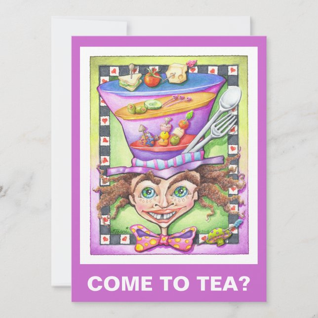 EINLADUNGEN - DER MAD PLATTER (Vorderseite)