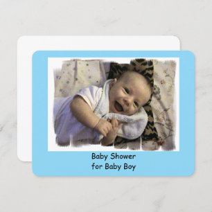 Einladungen für Baby Boy Shower