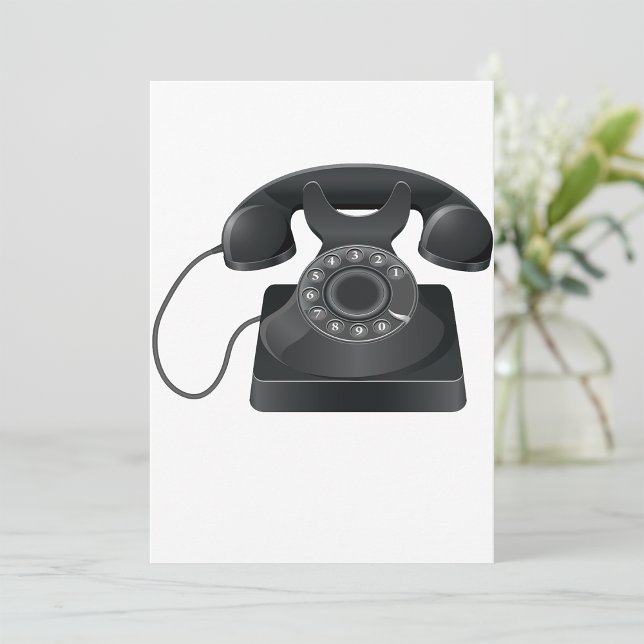 Einladungen für das alte Schwarze Telefon (Von Creator hochgeladen)