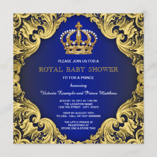 Einladungen für das Royal Prince Baby