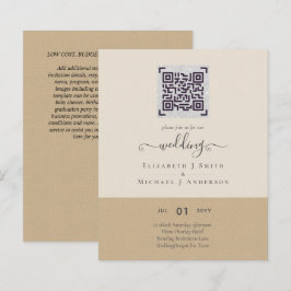 Einladungen für das zeitgemäße Hochzeitdatum von Q