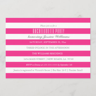 Einladungen für den Junggeselinnen-Abschied in Pin