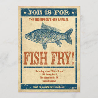 Einladungen für die Fischerei