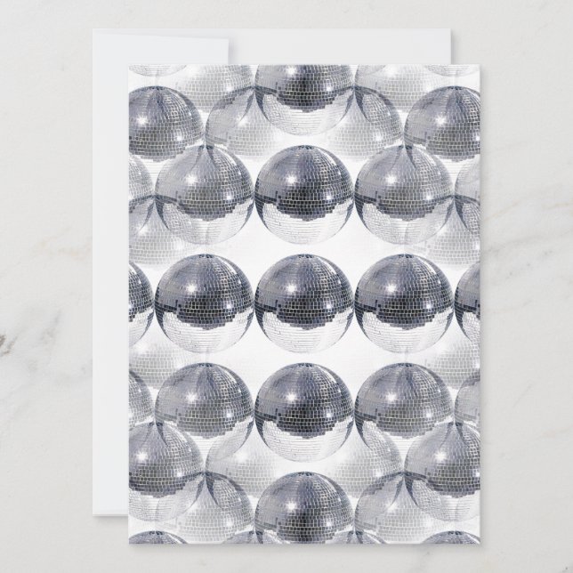 Einladungen für Disco (Vorderseite)