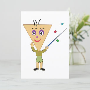 Einladungen für Dreieckskopfzeichen