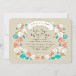 Einladungen für eine Strandhochzeit