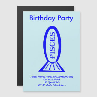 Einladungen für Fische mit Sternzeichen-Fischerei